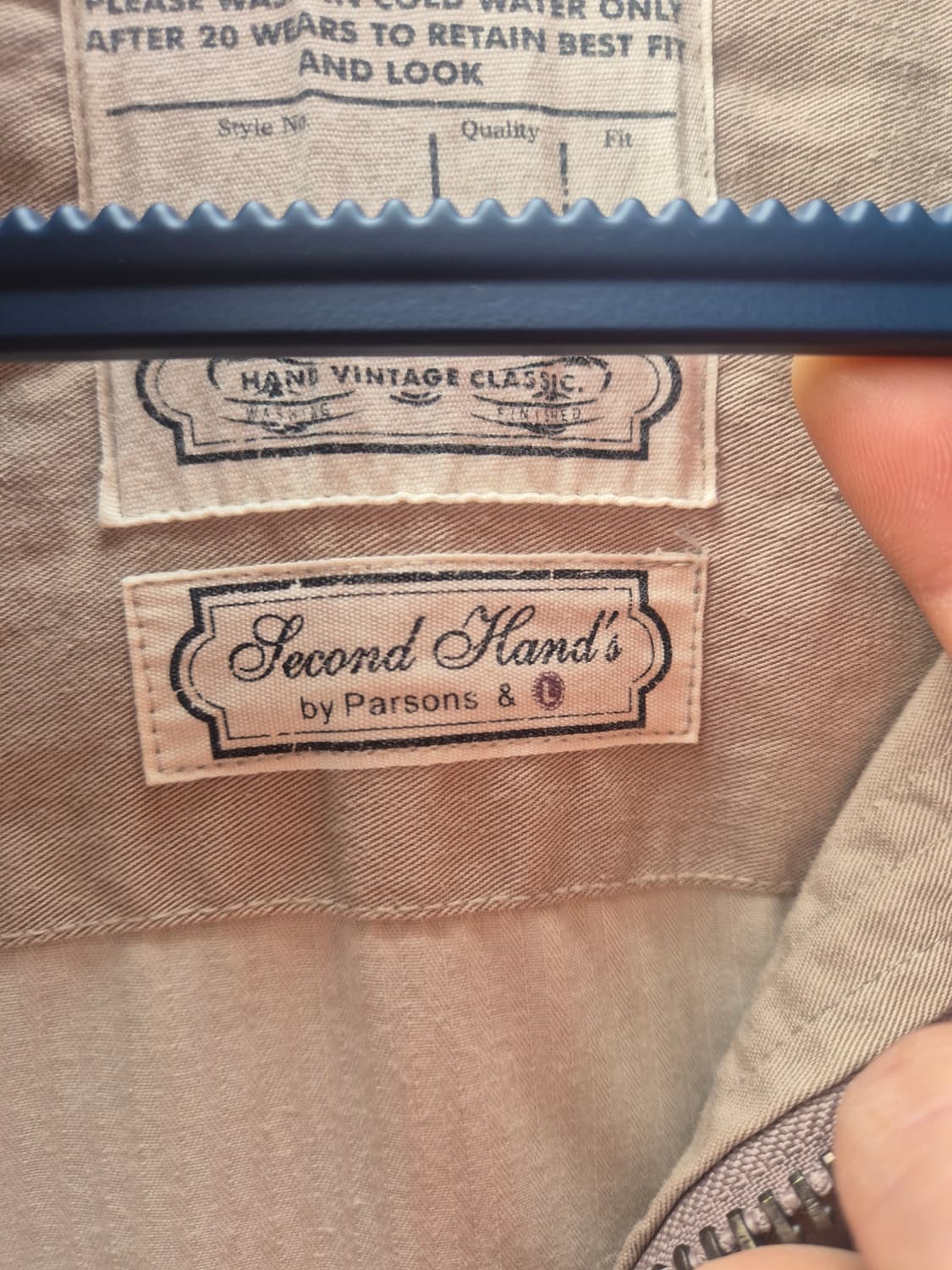 Second Hands by Parsons & L 남성 야상 자켓 상품이미지3