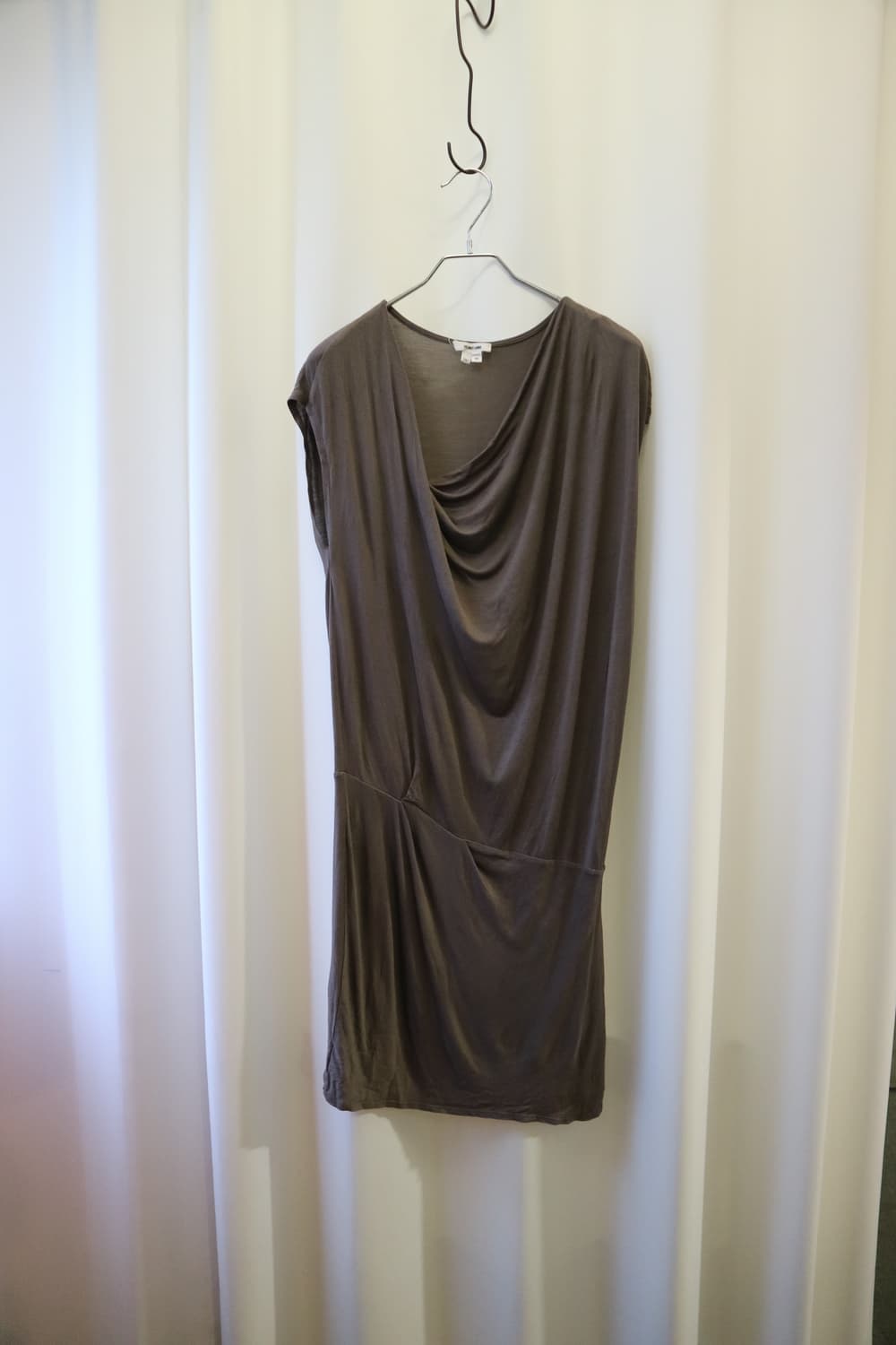 Helmht Lang silk midi dress 상품이미지1