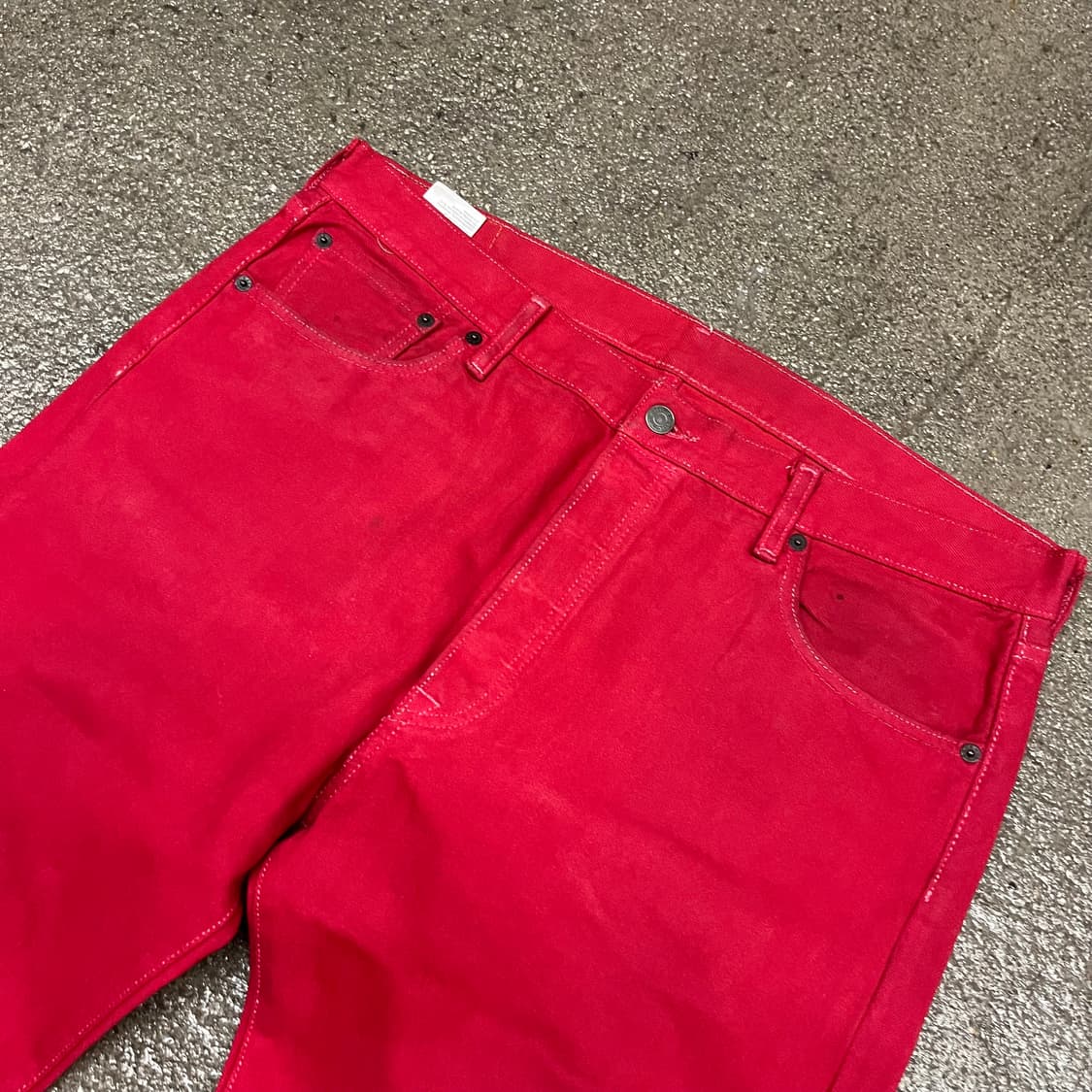 Levis501 레드 컬러진 (38”) 상품이미지2