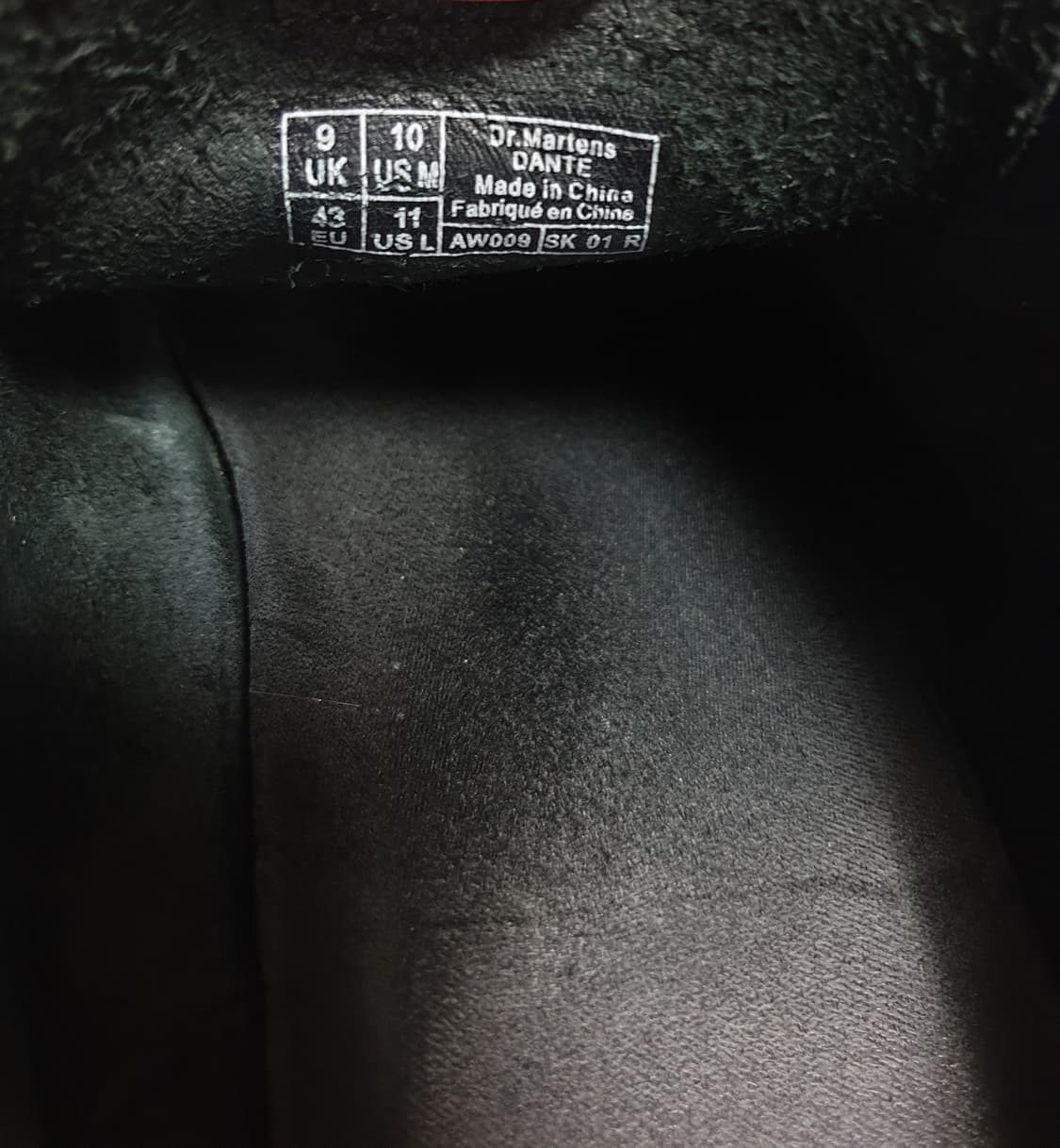 닥터마틴 단테 블랙 43 (280) 상품이미지5