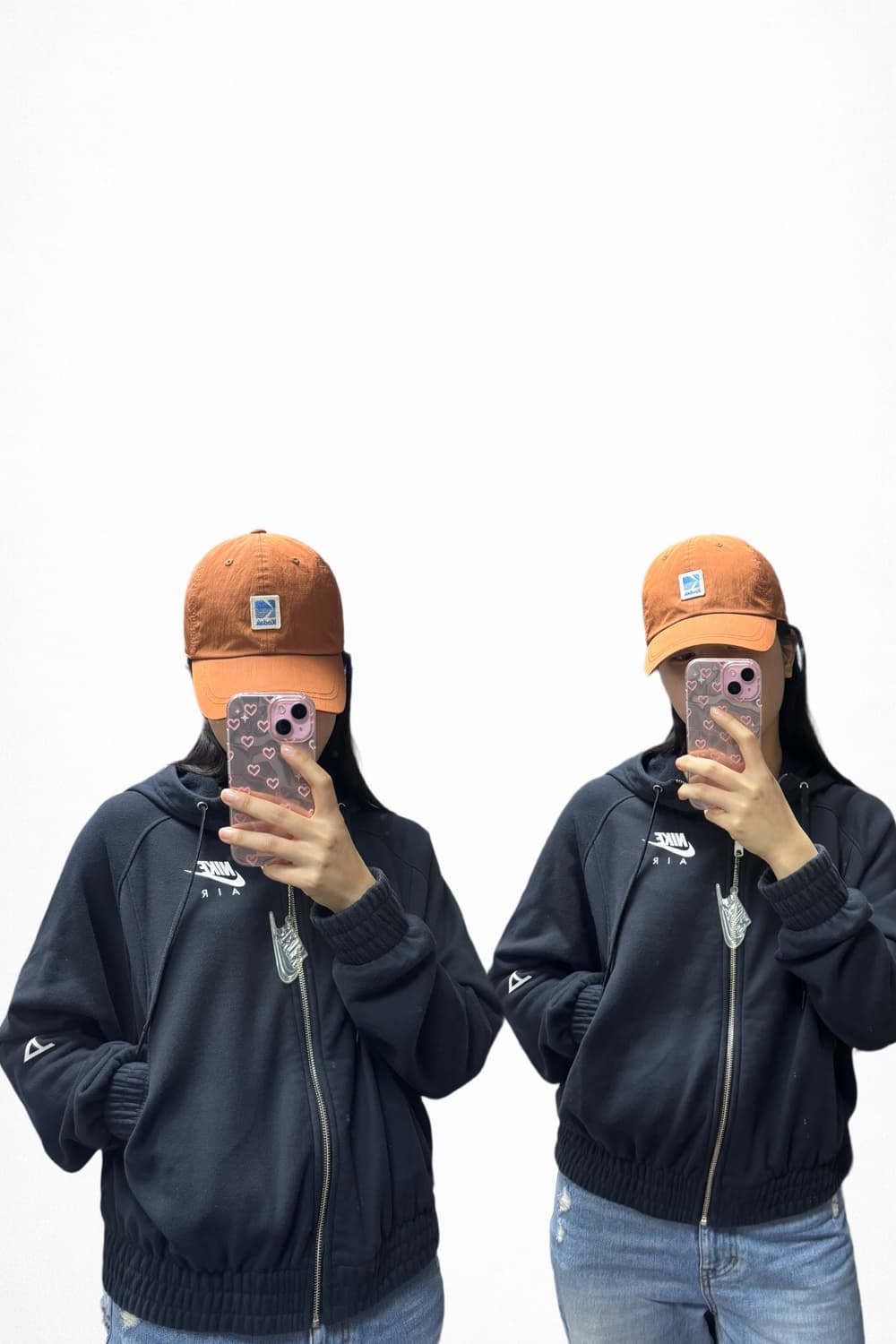 Nike Air 크롭 후드 집업 상품이미지2