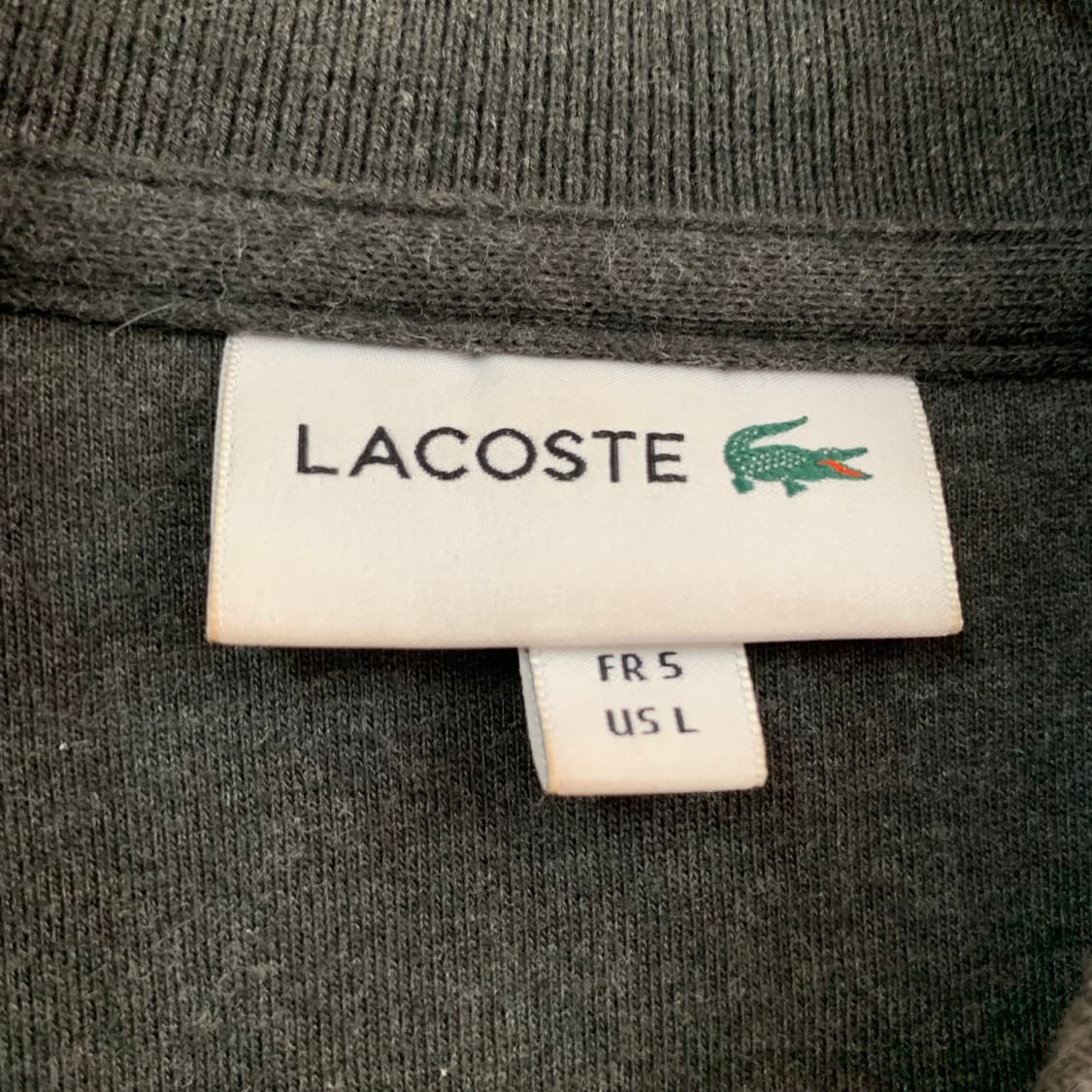 L 라코스테 스웻 바시티 스타디움 야구 자켓 상품이미지6