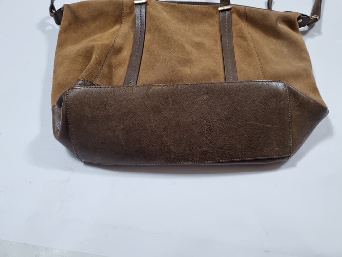 마시모두띠 천연 스웨이드및 가죽 숄더백 또는 쇼퍼백 상품이미지3