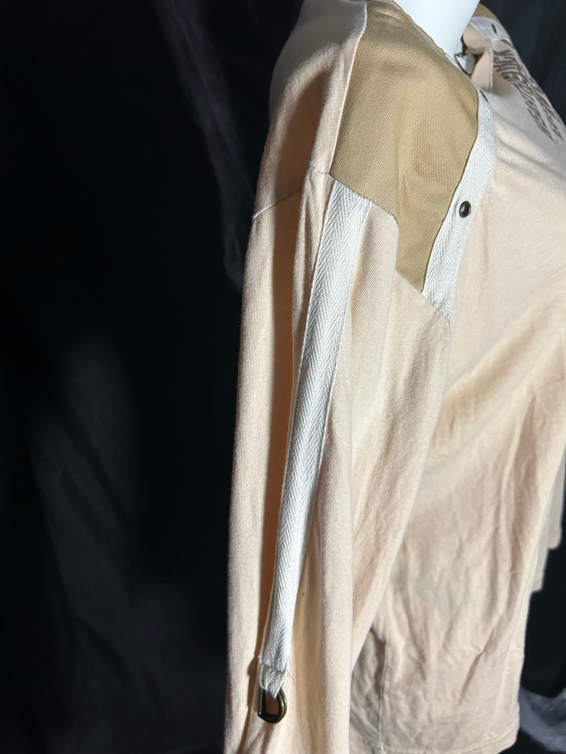 beige y2k sleeve  상품이미지3