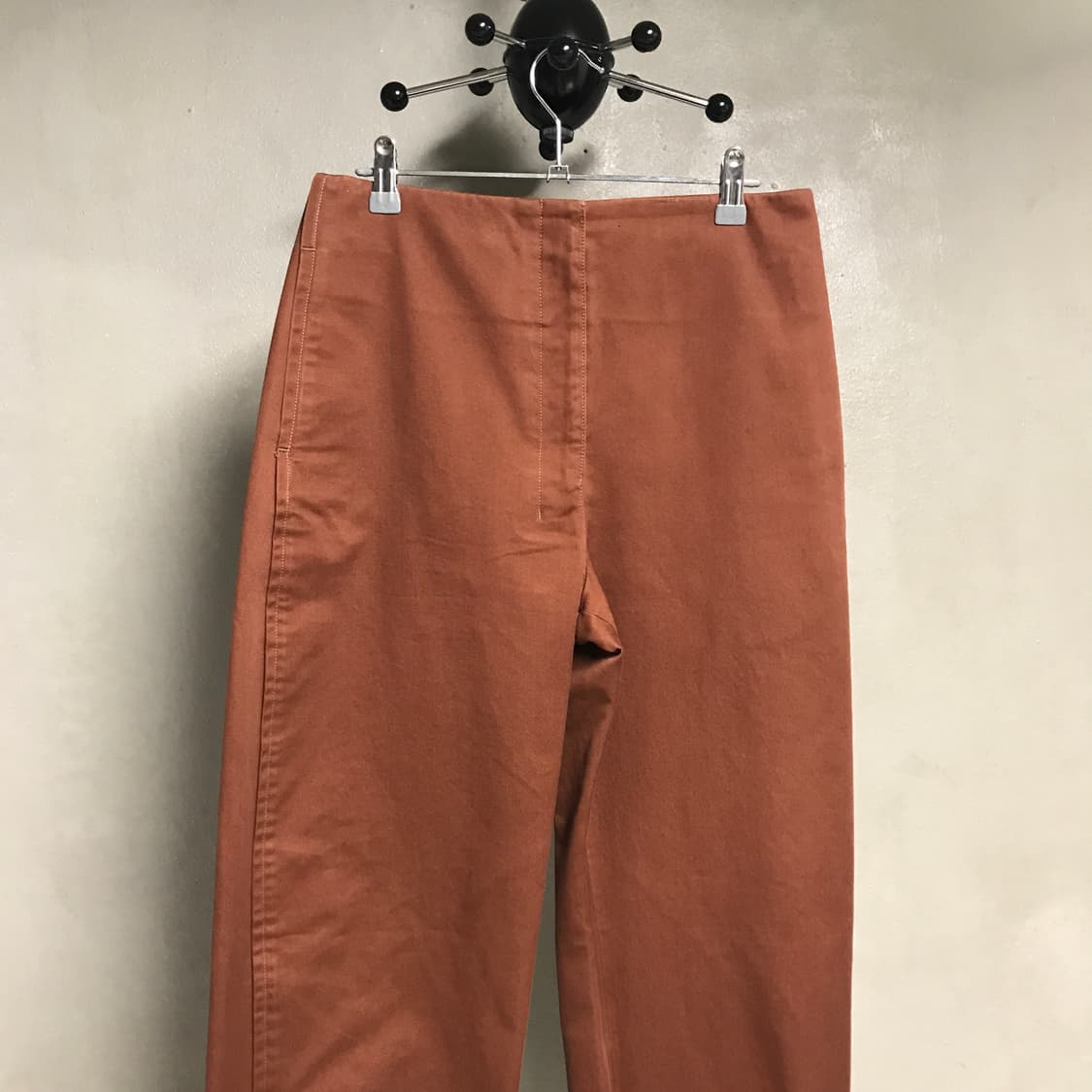 르메르 버건디 코튼 팬츠 34 상품이미지2