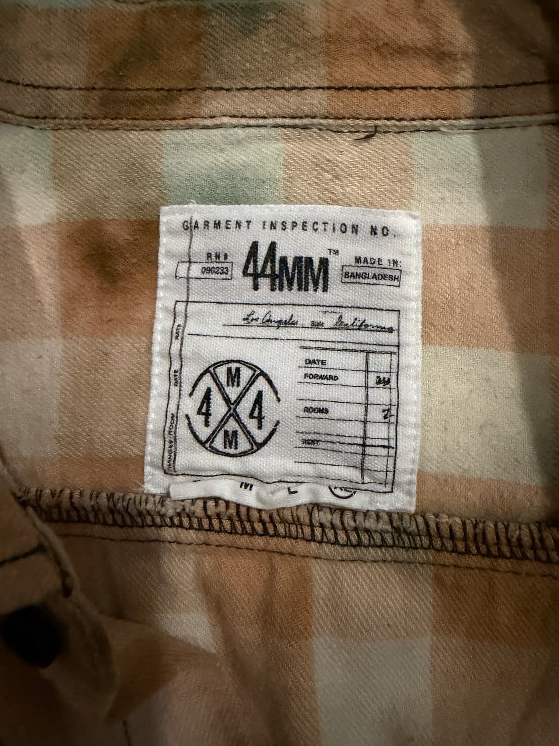 올리언스(Orleans)의 리워크 워시드 셔츠 상품이미지3