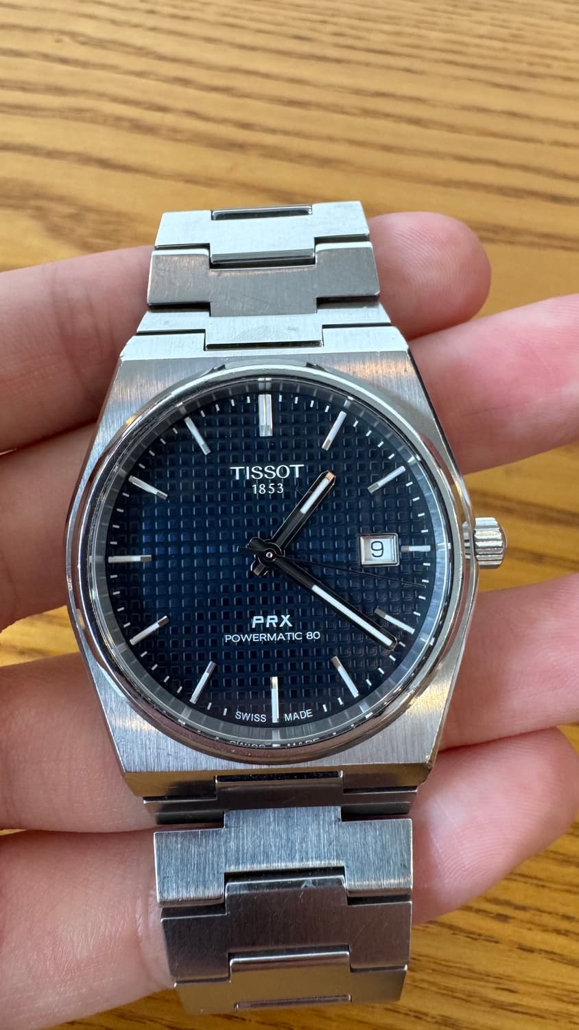 [판/교] 티쏘 prx 오토매틱 청판 40mm 풀박스 상품이미지3