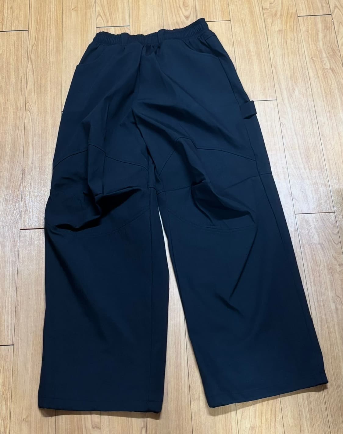 MJD X TRSC 3D KNEE NYLON PANTS 나일론 팬츠 블랙 상품이미지2