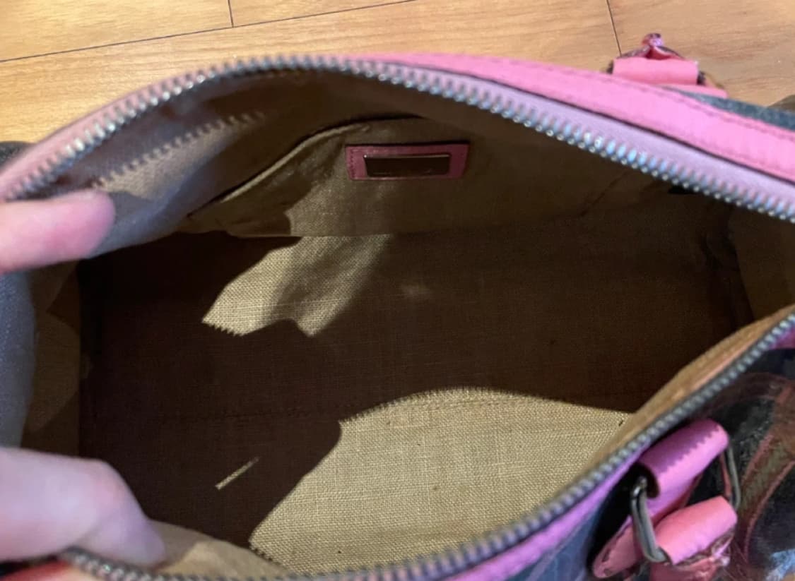 Fendi 펜디 셀레리아 보스턴 빈티지 숄더백 상품이미지5