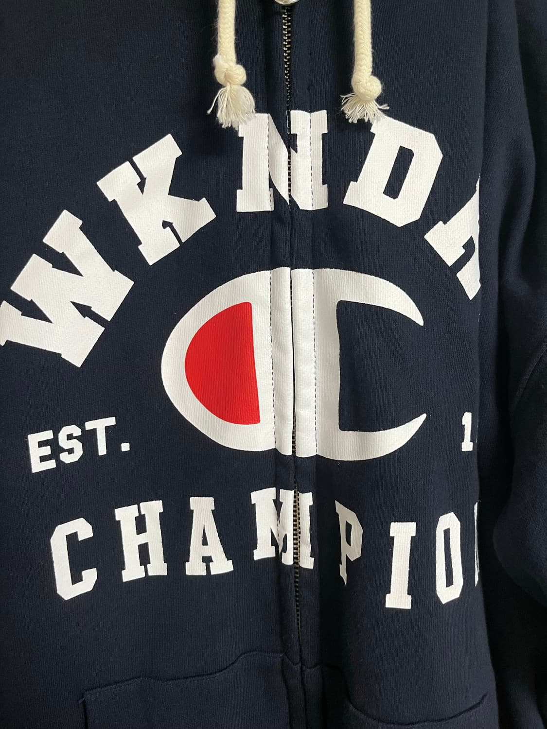 [L] 위캔더스 챔피온 후드집업 상품이미지4