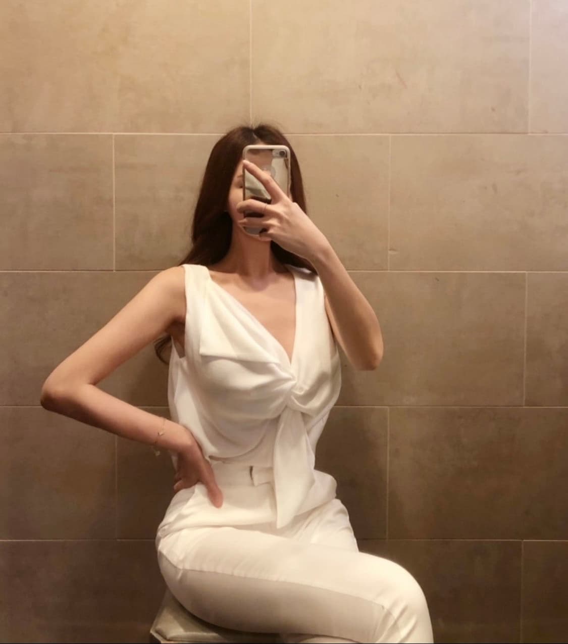 투웨이 블라우스, 셔링 블라우스, 나시 블라우스 상품이미지4