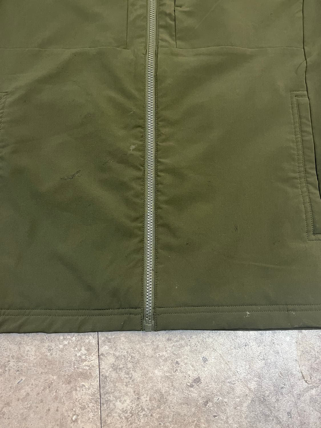 몽벨 바람막이 자켓 카키 110  #csz3014 상품이미지6