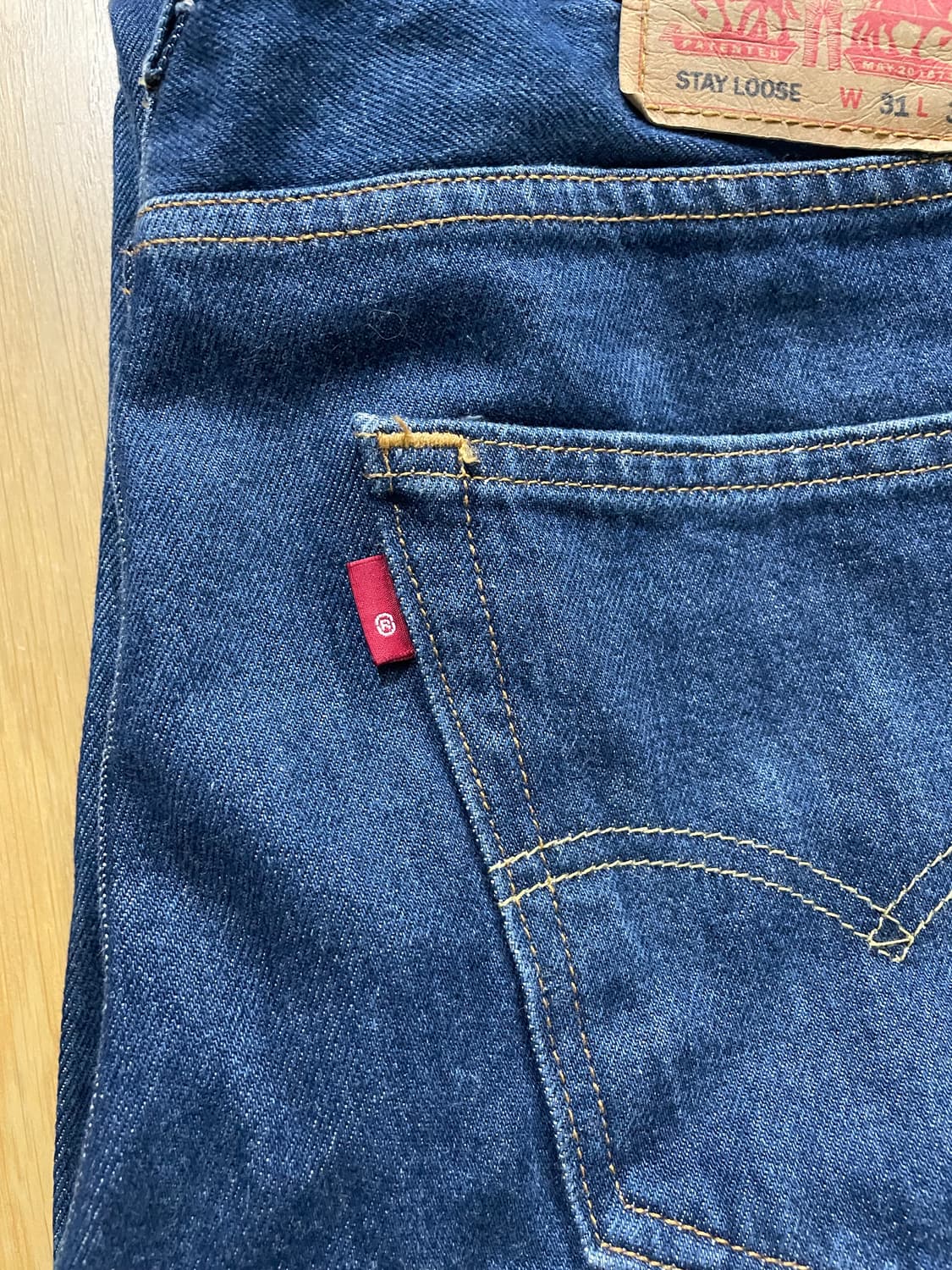 Levis 리바이스 스테이루즈 W31 청바지 상품이미지2