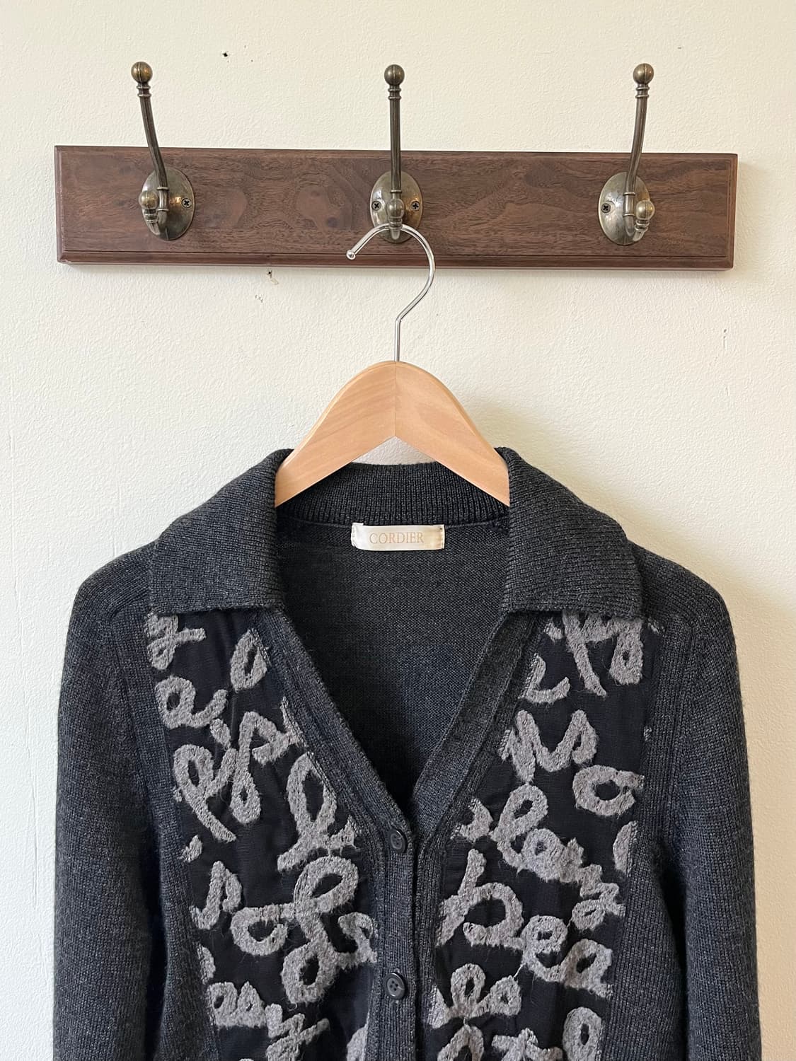 CORDIER 베스트 아트 가디건 상품이미지2
