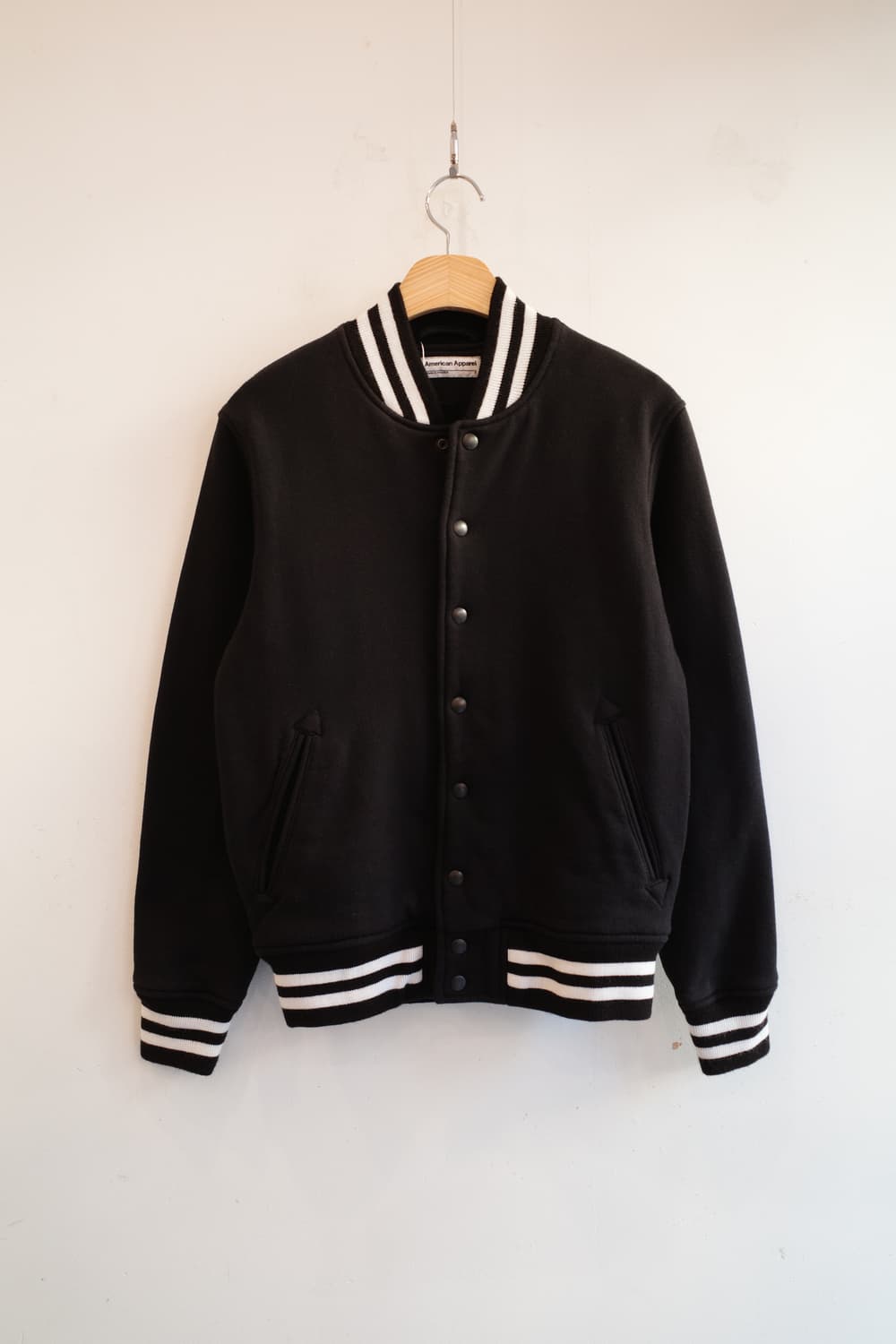 American Apparel 아메리칸 어패럴 코튼 스냅자켓 상품이미지1