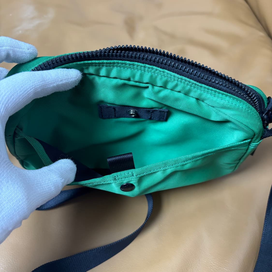 PORTER 포터 크로스백 숄더백 샤코슈 가방 레이즈 그린 상품이미지8