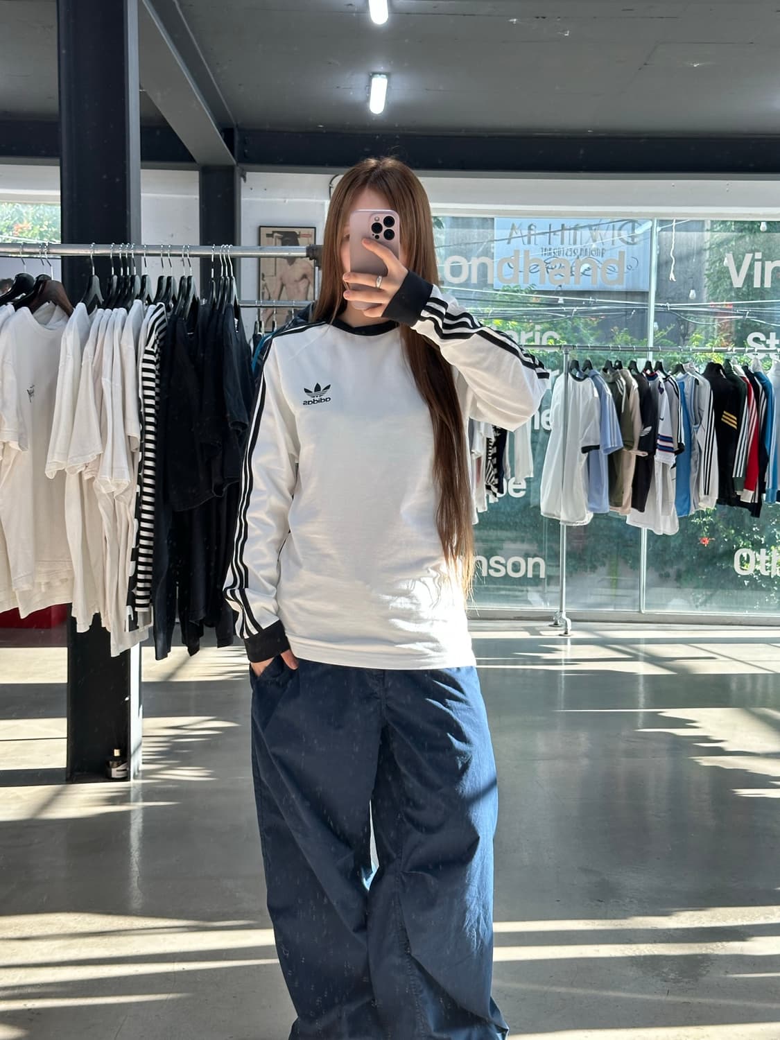 아디다스 트레포일 3S 롱슬리브 상품이미지3