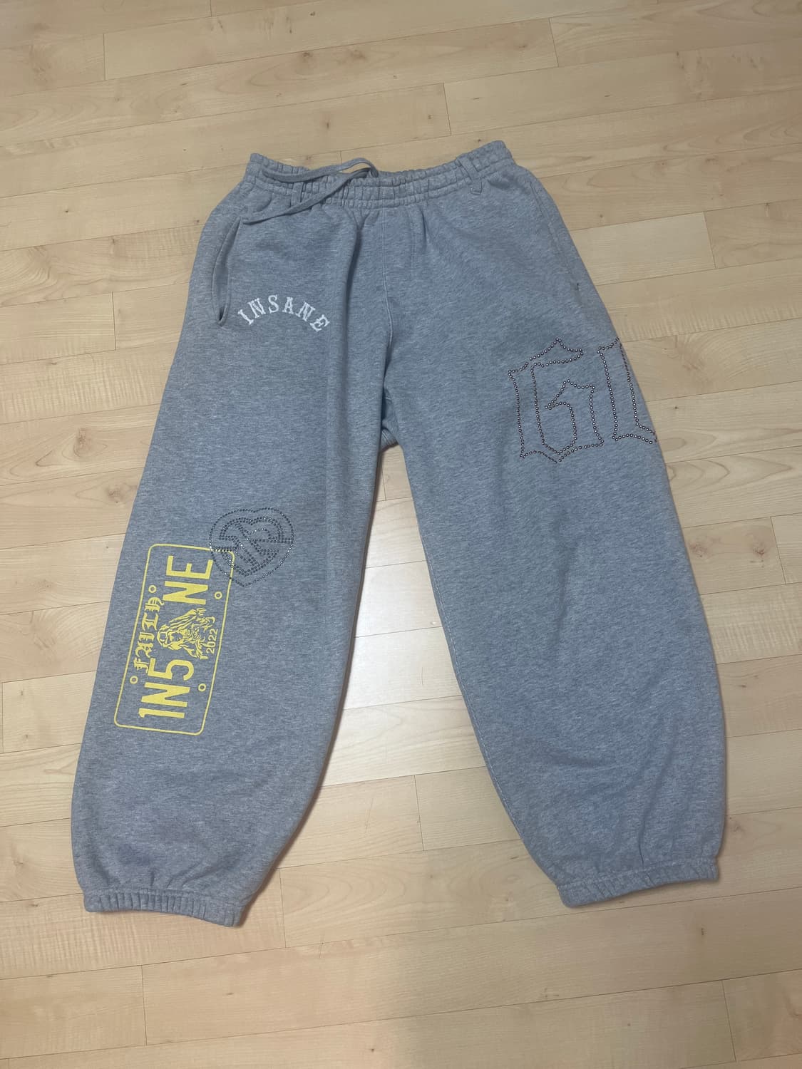 인세인개러지 스웻팬츠 그레이 0 상품이미지2