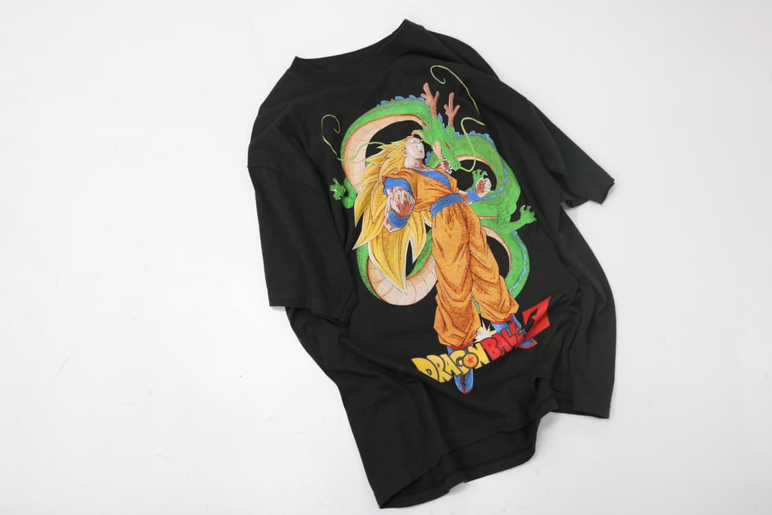 Hanes 헤인즈 90s 드래곤볼 Z 그래픽 반팔티셔츠 상품이미지2