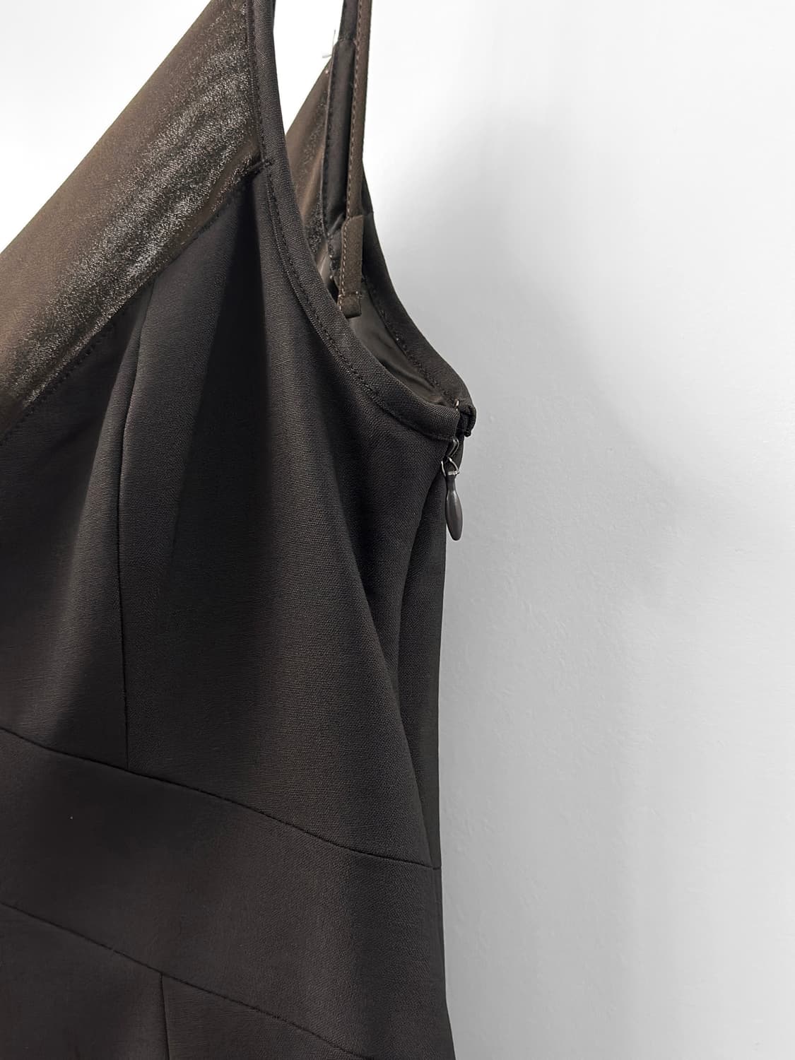 띠어리 울 블랜드 플리츠 헴 슬립 드레스 상품이미지7