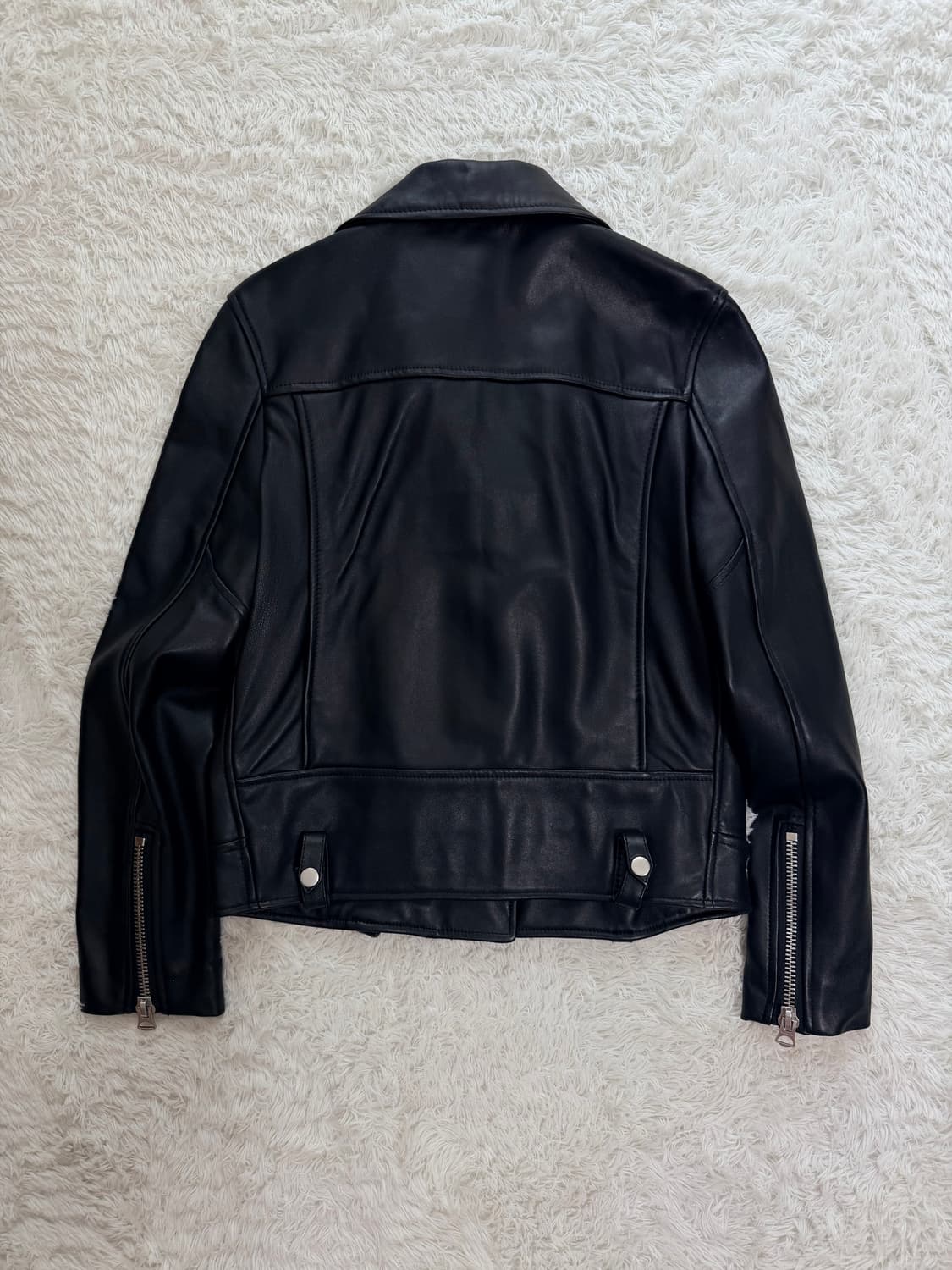 아크네 스튜디오 MINI DASHER 가죽 자켓 38 상품이미지5