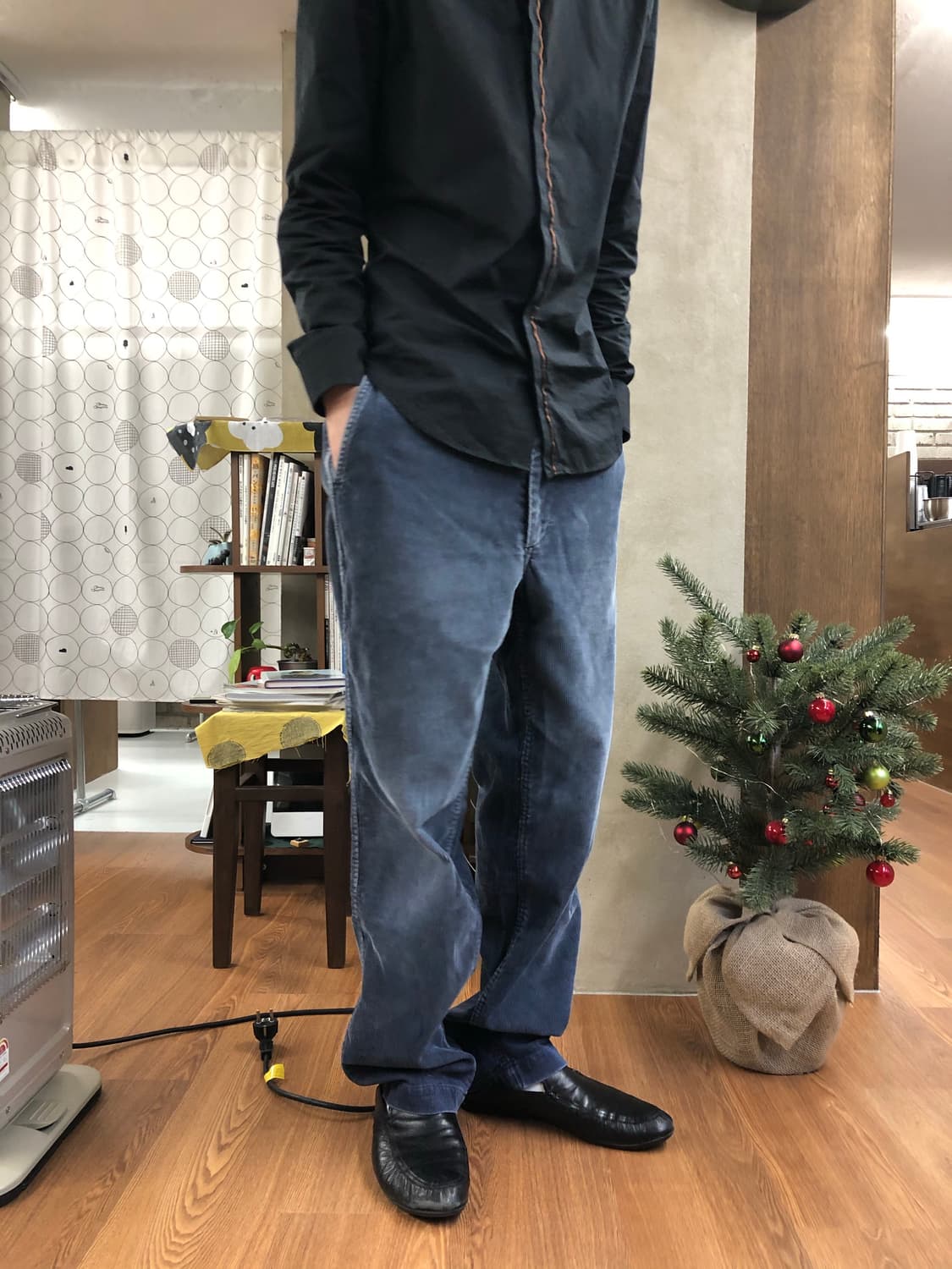 Comme des garcons homme 코듀로이 팬츠 xs 상품이미지1