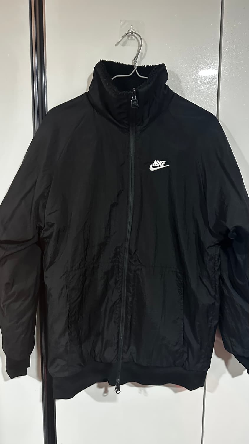 나이키 스우시 리버시블 플리스 자켓 블랙 M 상품이미지3
