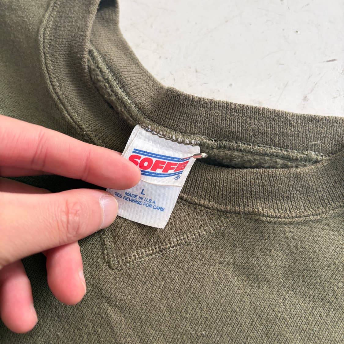 SOFFE USA OG USMC 미해병 스웻셔츠 L 상품이미지5