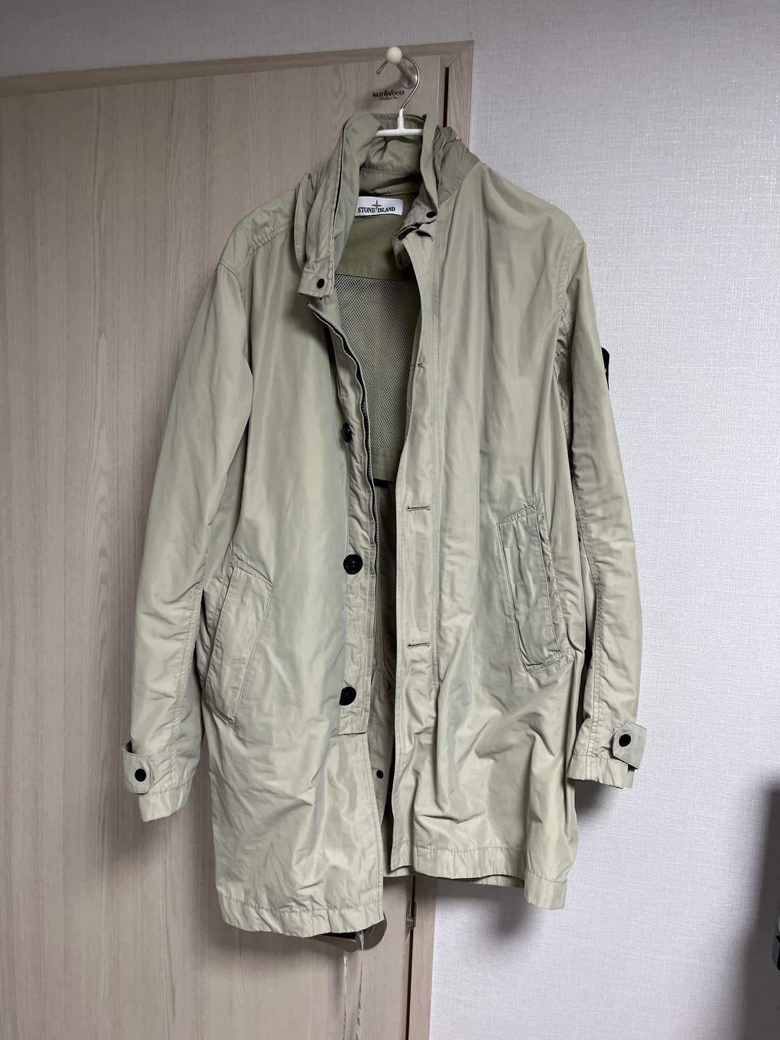 스톤아일랜드 마이크로 레프스(Micro Reps)후드자켓 L 상품이미지1