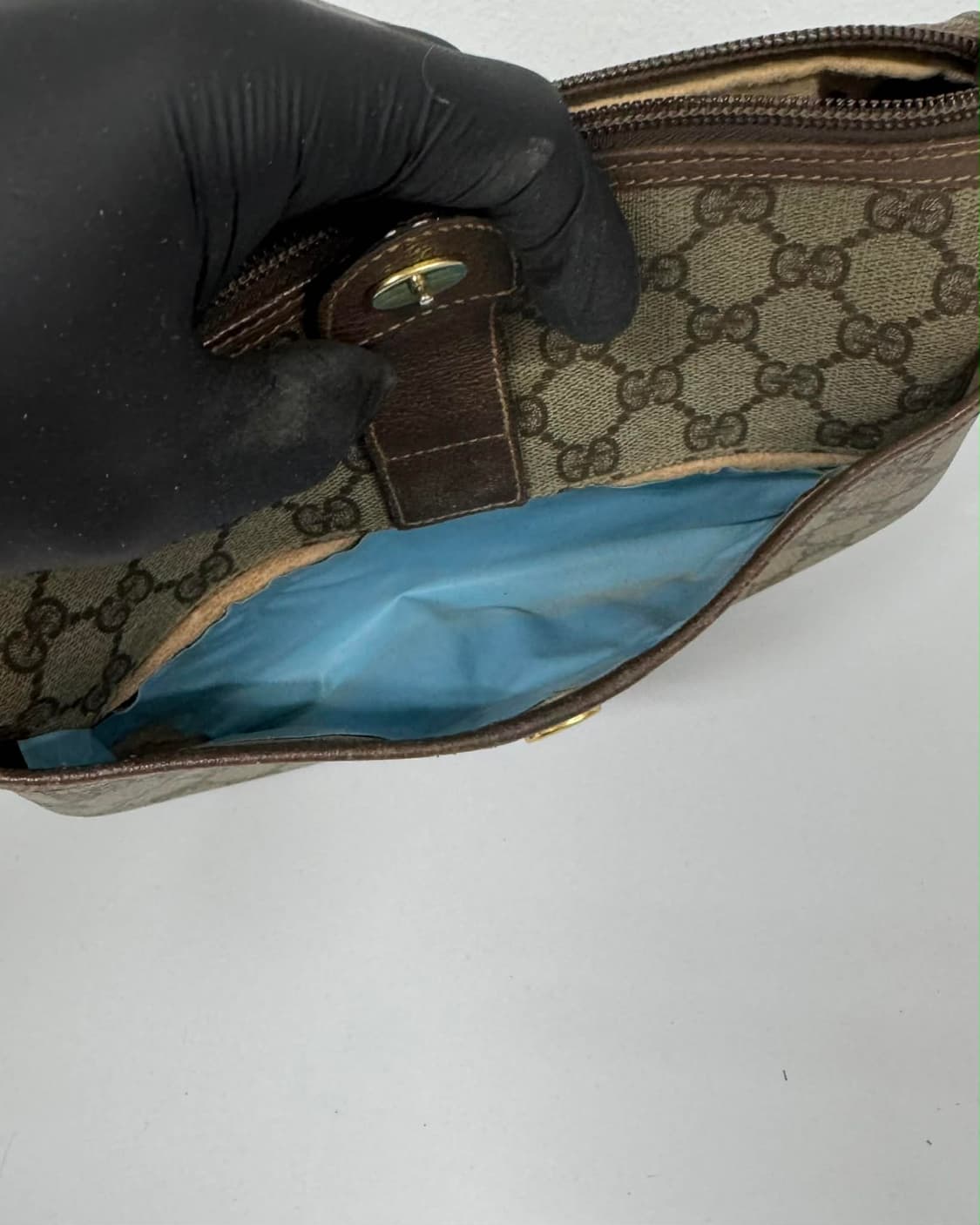 구찌 빈티지 GG 캔버스 숄더 크로스백 상품이미지7