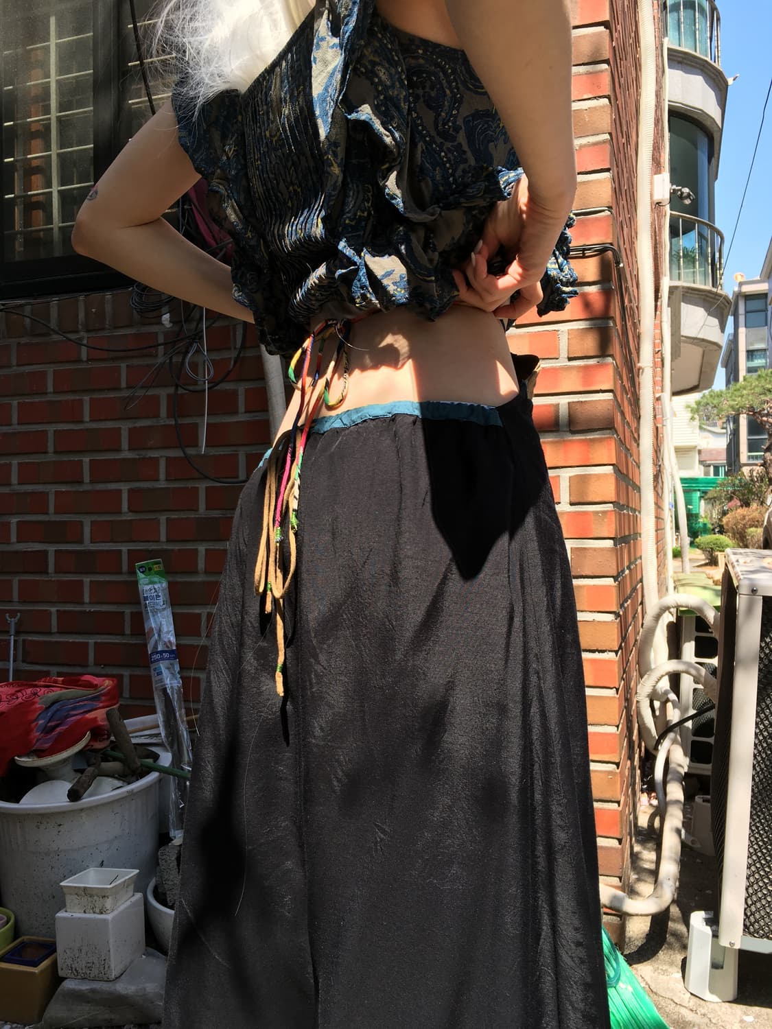 에스닉 홀터 원피스 or 스커트 상품이미지4