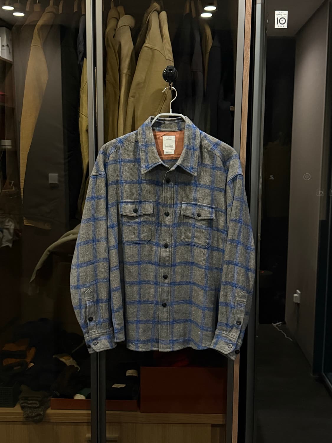 [1] 비즈빔 럼버 체크 셔츠 25ss 상품이미지1