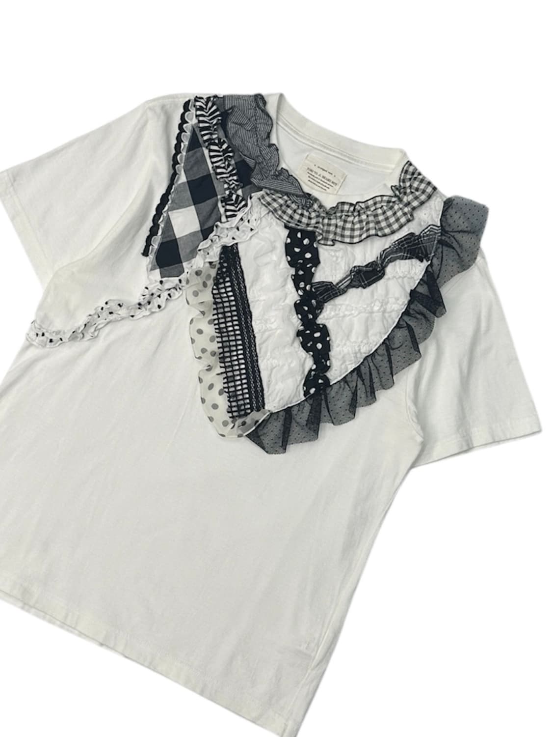 Beams Boy Tori-To Frill T-Shirt 상품이미지2