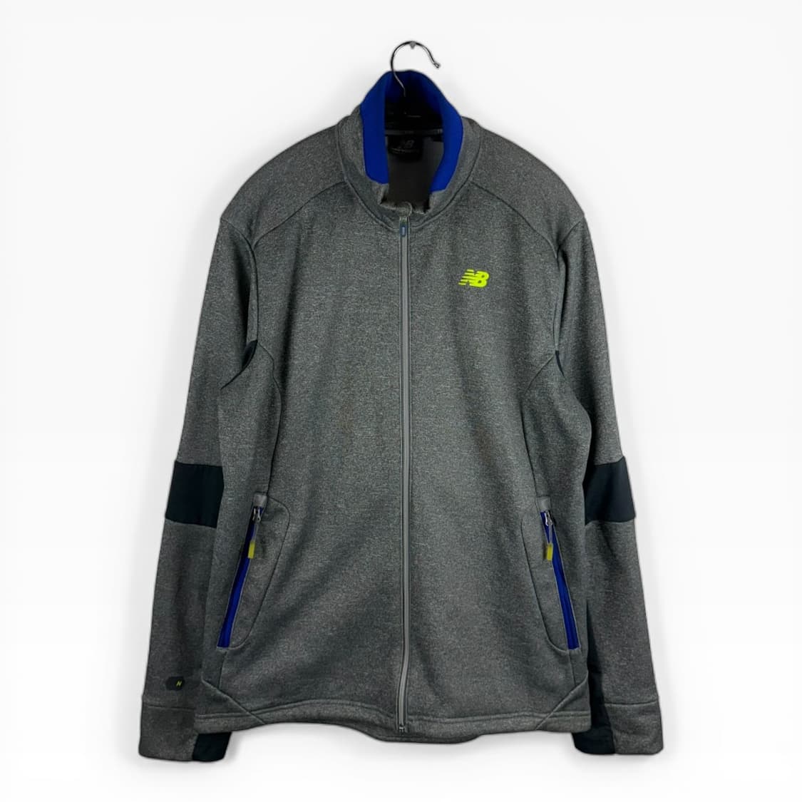 (무료배송)105) 뉴발란스 기모 트랙탑 져지 그레이 상품이미지1