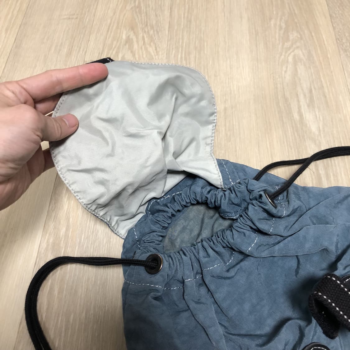 (OS) 키플링 KIPLING 빈티지 Y2K 복조리 스카이블루 키플링백팩 상품이미지5