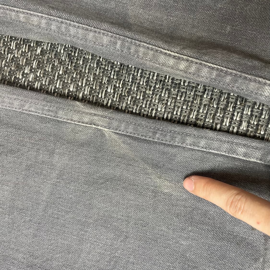 (28) 네이키드앤페이머스 그레이 3버튼 데님 상품이미지7