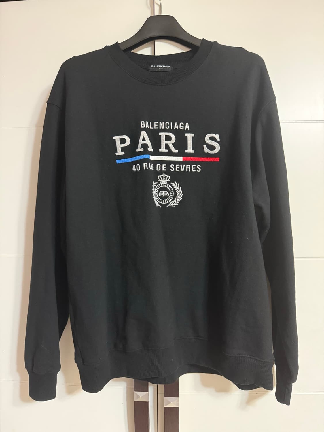 [L~XL] 발렌시아가 파리스 맨투맨  상품이미지1