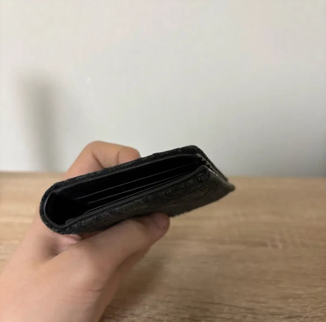 디올 오블리크 오거나이저 카드지갑 블랙 상품이미지3