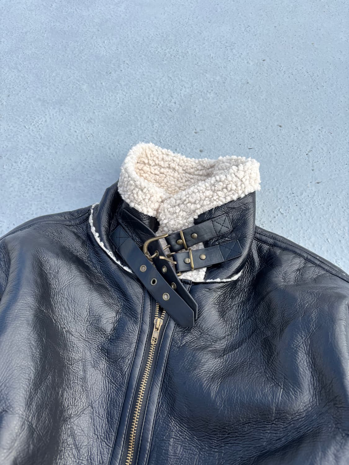 “Vintage” Y2K Chic Mood Black Neckbuckle 상품이미지7