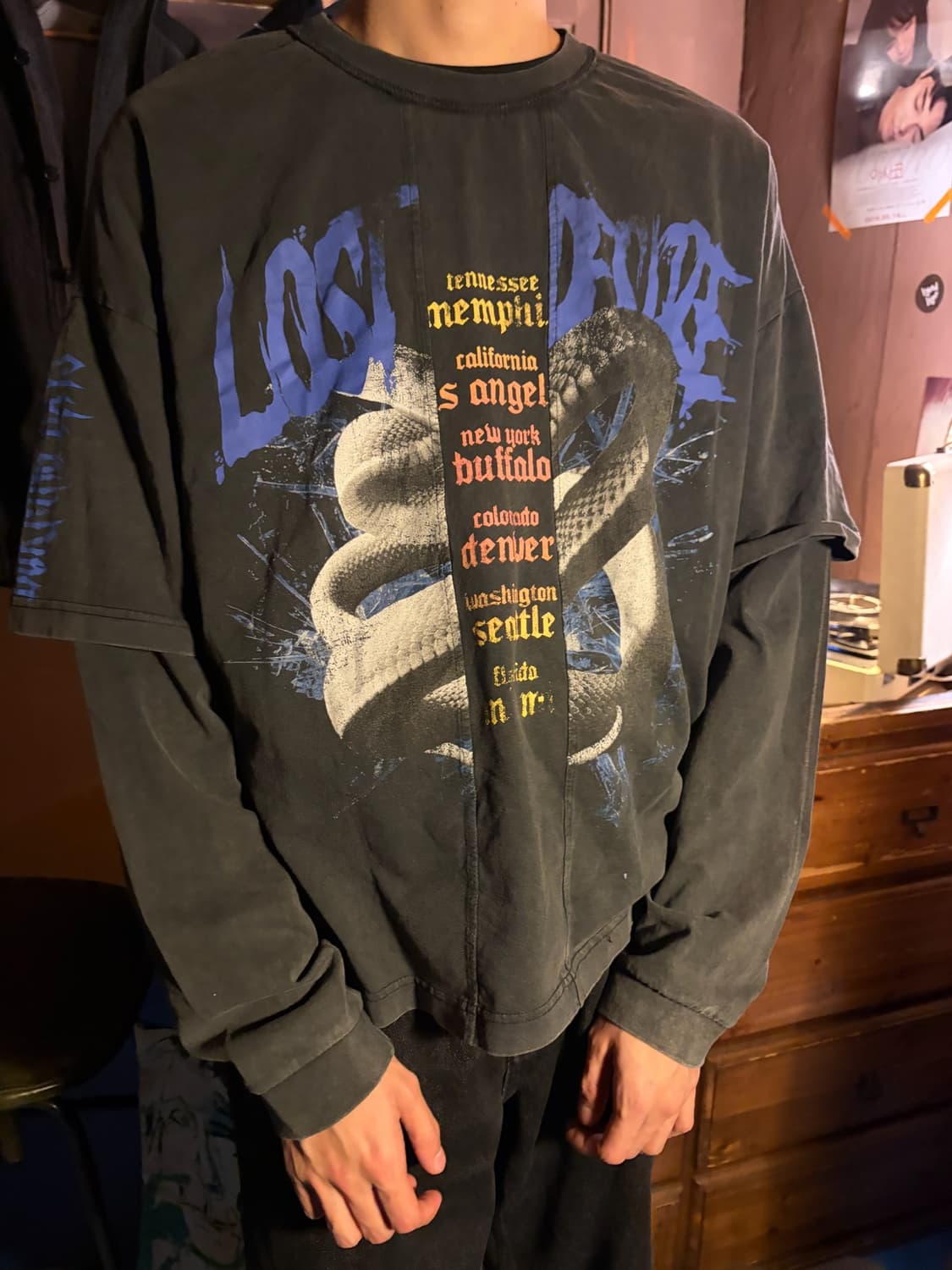 ZARA BERLIN EDITION LAYERED LONG SLEEVE 상품이미지3