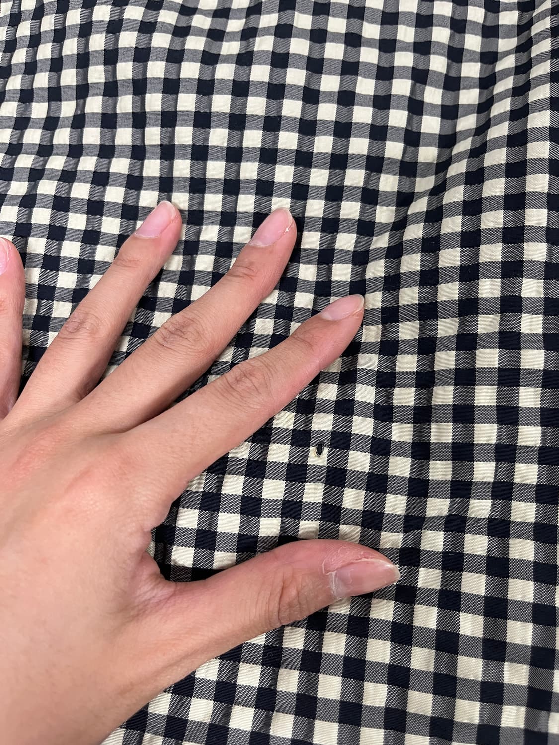 노스페이스 체크 바람막이 (L) 상품이미지4