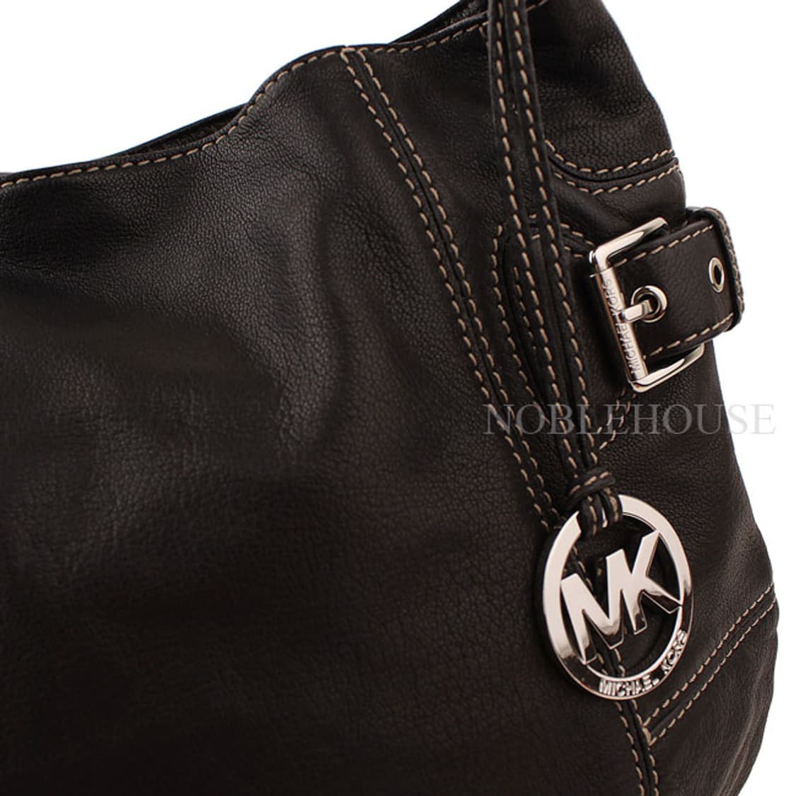 마이클코어스 블랙 은장 버클 숄더백 상품이미지6