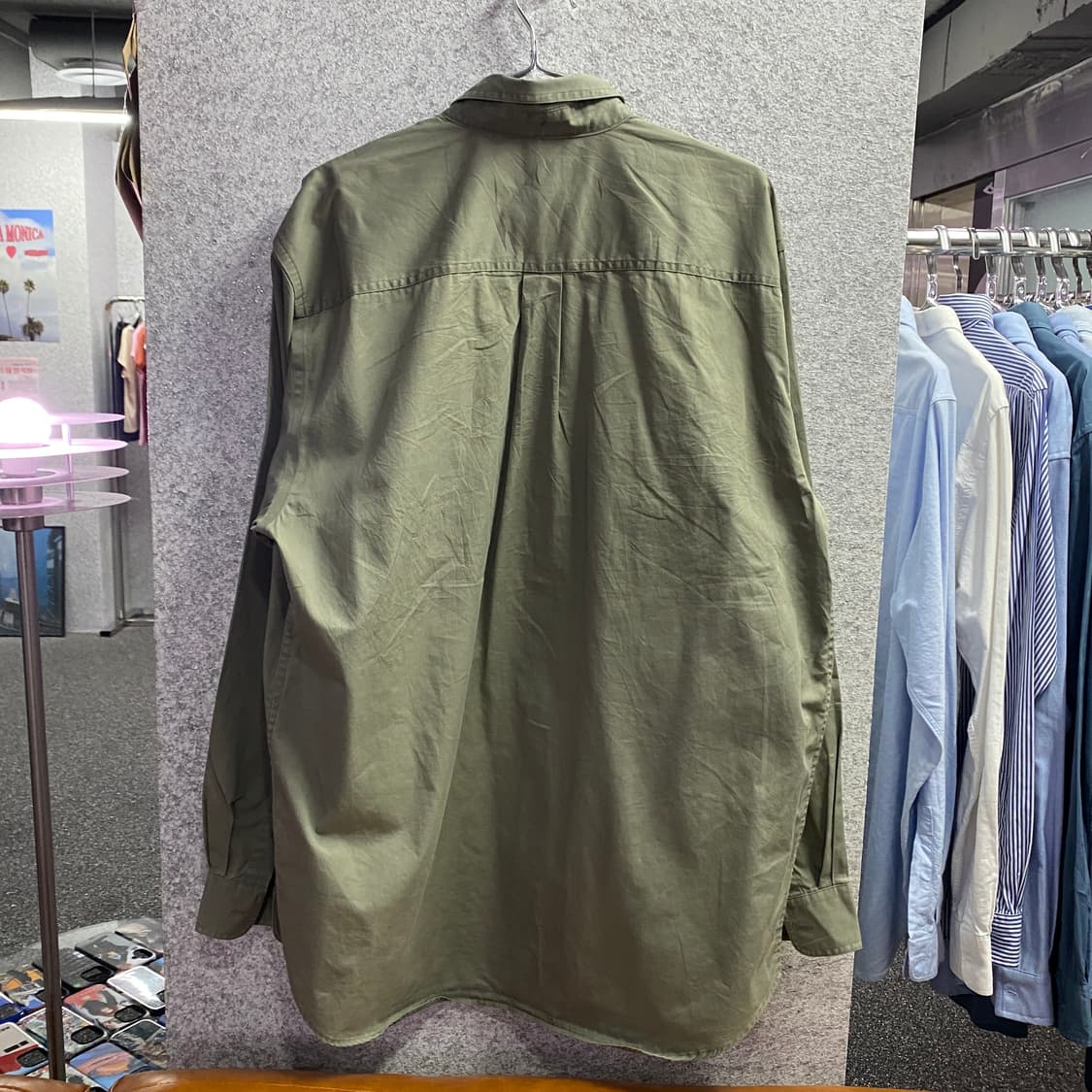 폴로 랄프로렌 카키 클래식핏 셔츠 B3082 상품이미지4