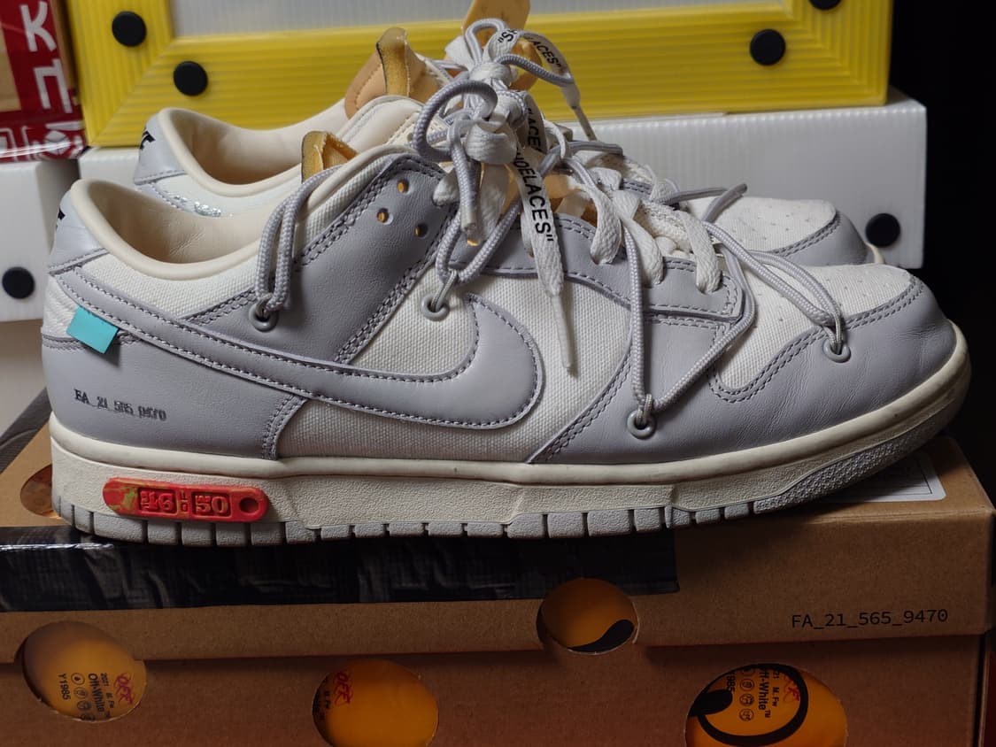 [270] 나이키 덩크 로우 x 오프화이트 Lot.46  박풀 상품이미지3