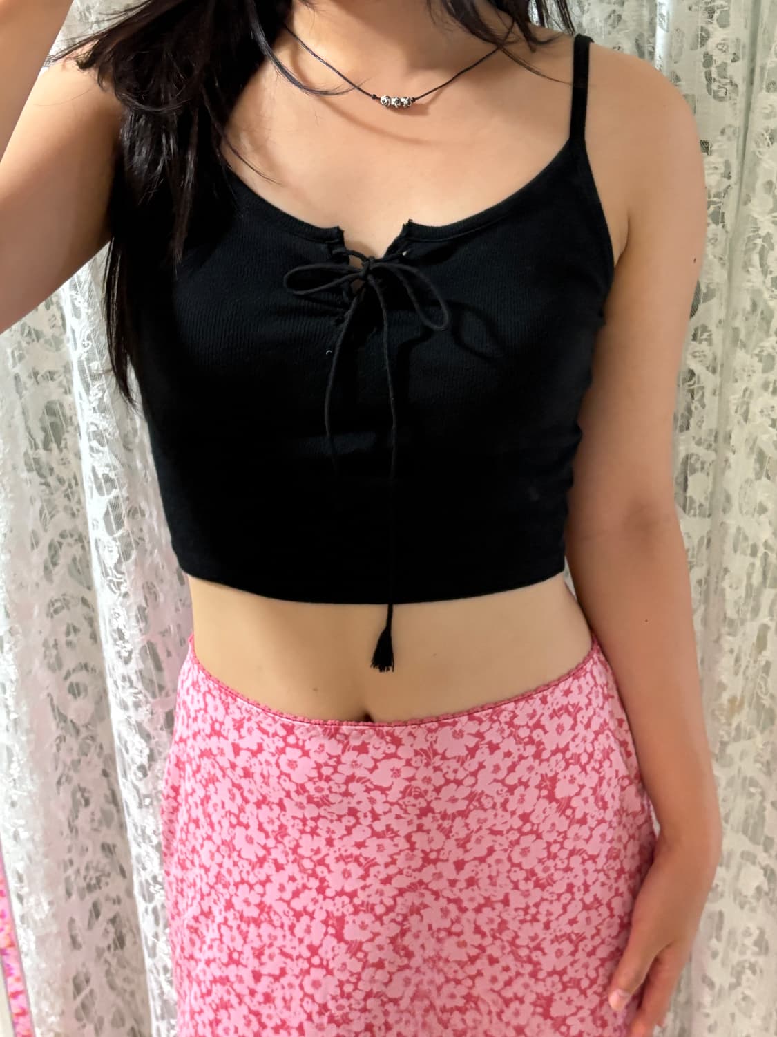 Black sleeveless 상품이미지3