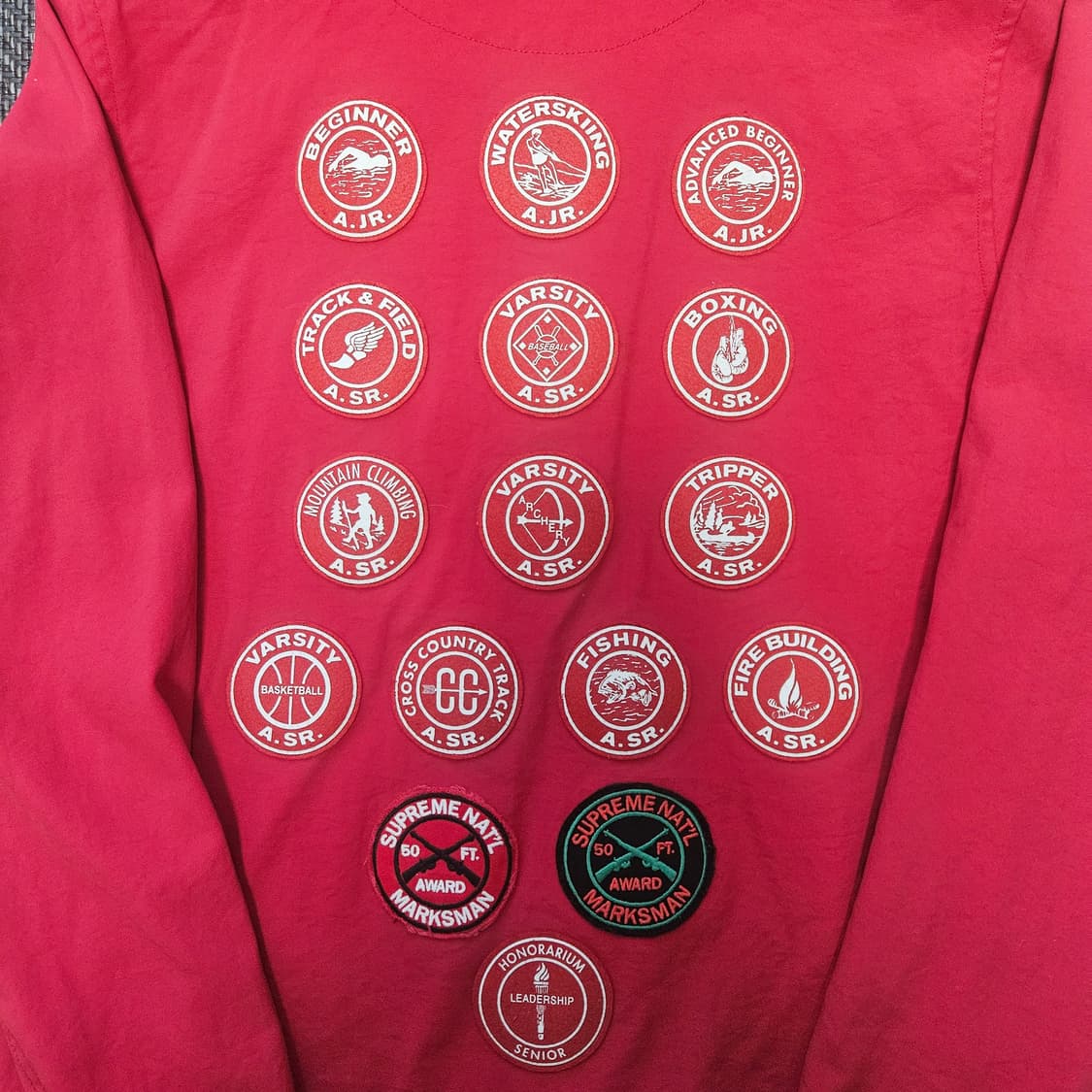 슈프림 패치 코치자켓 L 상품이미지5