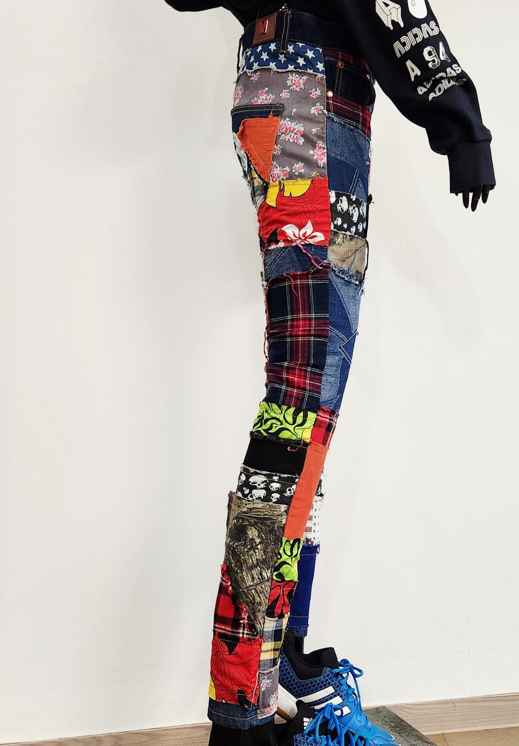 패치 데님 바지 상품이미지3