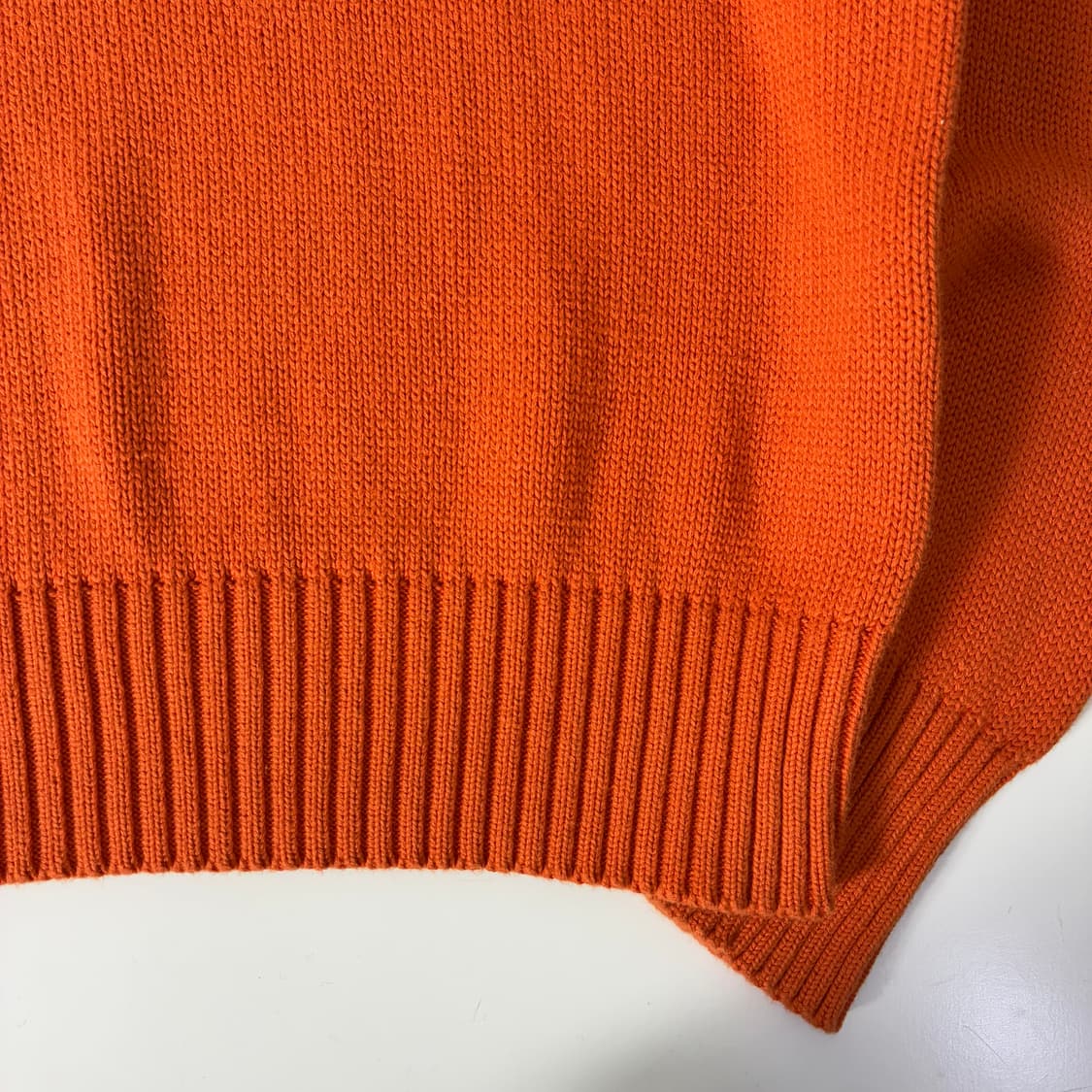  Polo  폴로 랄프로렌 자수 코튼 오렌지 니트 스웨터 상품이미지4