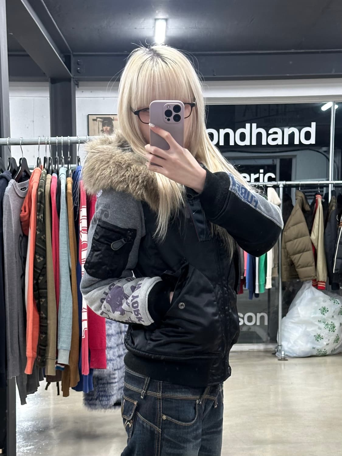 히스테릭 글래머 N-2B 플라이트 자켓 상품이미지1