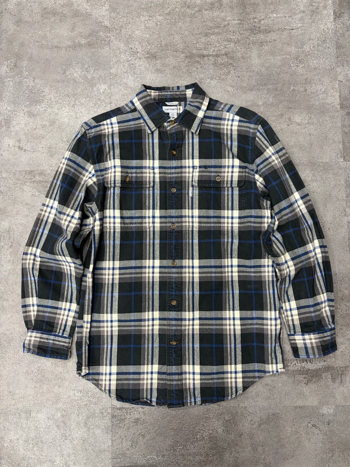 칼하트 플란넬 체크셔츠 상품이미지1